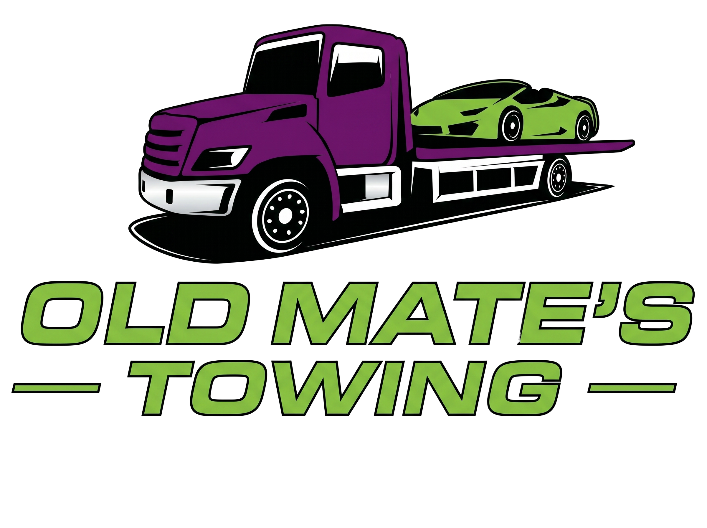Old Mate's Towing Townsville logo